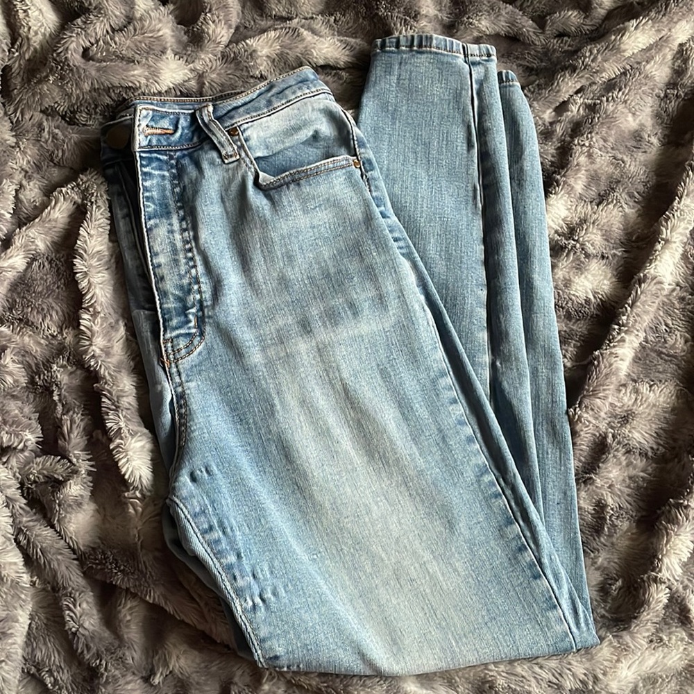 Forever 21: Light Denim Skinny Jeans